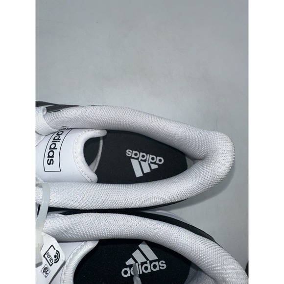 Adidas Hoops 4.0 Cloud White Core Black Mens Athletic Sneaker Men 6.5 - Picture 5 of 8